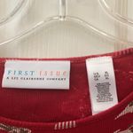 Liz Claiborne FINAL MARKDOWN First issue decorative tee xl Photo 3