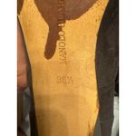 Manolo Blahnik Black Suede Lace-Up Oxford Heels | Size 38.5 (US 8) Photo 2