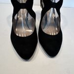 Life Stride  Heels Giovanna Micro Suede Black‎ Neutral Preppy Womens Size 8.5 Photo 3