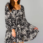 BUDDY LOVE Ruffle Swing Dress White Photo 0