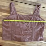 Final Touch  Brown Crop Top M Photo 2