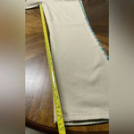 Ralph Lauren Jeans Co Western Beaded Flare Jeans Country Boho Beige Size 10 Photo 4