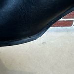 Capezio Black Leather Cowboy Boots Bows Pull-On Foldover Size 8.5 Photo 13