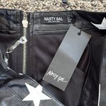 Nasty Gal  Black Skirt with White Stars Photo 1