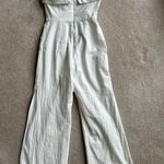 RUNAWAY THE LABEL TAHARI JUMPSUIT - WHITE Photo 10