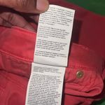 Escada Sport Vibrant Red Skinny Cropped Jeggings size 36 Photo 8