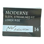 Ny Collection Moderne Velvet Sleek Low Rise Black Pants Women Size 14 NWT Photo 10