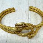 JULIE VOS 24K gold plated serpent cuff, NWOT Photo 8