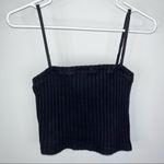 Urban Outfitters // PROJECT SOCIAL T Black Ribbed Crop Top Tank Medium Photo 0