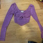 Beginning Boutique Purple Top Photo 0