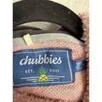 Chubbies  Fluffy Fleece Pullover Hooded Sweater Women’s Small Pink Long Sleeve Photo 2