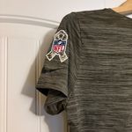 NFL Arizona Cardinals Salute To Service T Shirt Womens Medium Nike Gray Short Sleeve Photo 2
