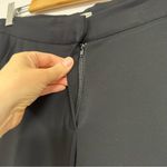 Lanvin Black Straight Leg Ankle Dress Pants Slacks 8 Trousers Academia Career Photo 2