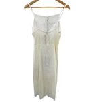 Keepsake The Label Daydream Lace Dress Ivory Sheer Midi Slip Lined Size S NWT White Photo 3