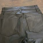 BLDWN Ultra High Rise Skinny Leather Pants Black Size 28 Photo 5