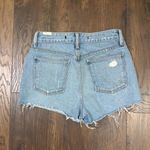 Lovers + Friends Lover’s + Friends Jack High Rise Distressed Cut Off Shorts in Westerly Photo 2