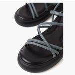 NEW Vagabond Shoemakers Blenda Platform Sandal (Women) 10US / 40EU, ASH BLUE Black Size 10 Photo 3