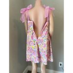 Day + Moon COLORFUL PAISLEY Baby Doll SUMMER SPRING ROMANTIC Dress SZ LARGE #49 Pink Photo 4