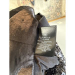 Tuckernuck  Black Shimmer Sequin Perris Maxi Midi Dress Size XXL Puff Sleeve Bow Photo 8