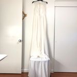Nouvelle Amsale Bonnie Lace Crepe Illusion Column Wedding Dress Size 8 Photo 4