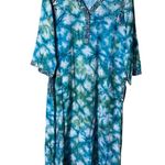 Soft Surroundings Tie Dye Maxi Dress Size Petite Medium NWOT Photo 1