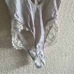 Gooseberry Intimates Women’s White Lace One Piece Lingerie‎ Bodysuit Size XS Photo 9