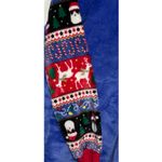 secret treasures  Sleepwear Happy Holla Days Blue Red Green‎ Plush Top Size 2X Photo 2