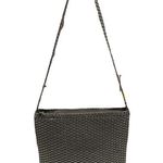 Giorgio Armani  Fabric Basket Weave Medium Purse Handbag Authentic Brown Textured Photo 0