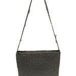 Giorgio Armani  Fabric Basket Weave Medium Purse Handbag Authentic Brown Textured Photo 0