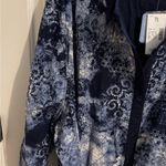 Liz & Me New Reversible Quilted Stitching Button Front Jacket Blue Plus Size 5X Photo 1