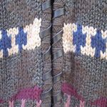 Double D Ranch Southwestern Sweater Knit Vest Green Photo 3