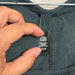 SKIMS  Green Ribbed Tank Top size medium Photo 6