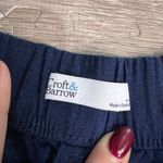 Croft & Barrow NWT  Women's Medium Mid-Rise Bermuda Shorts Navy Blue Casual‎ Photo 1