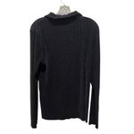 Cyrus Pleated Button Down Collared Shirt Black Women’s Size Large Photo 4