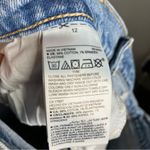 Old Navy  boyfriend mid rise Jeans distressed destroyed acid Wash size 12 Photo 5