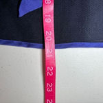 The Limited The Blue Black Sleeveless Dress Large Sheer Top Tie Belt Office Work Photo 8