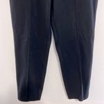 J.Crew  Black Cropped Poly/Wool/Cotton Blend Pants Size 8 EUC Photo 2