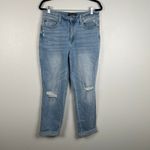 Judy Blue Women's Star pocket Boyfriend Cuffed Jeans Sz 30 Photo 3