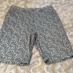 Valerie Stevens  Blue and white floral print shorts size 8 #floralshorts Photo 6