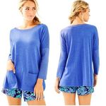 Lilly Pulitzer  Cobo‎ Boatneck Sweater Blue Size Small Photo 1