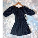 Billabong  Best Dressed Wrap Black Size XS Cotton Linen Off Shoulder FEMININE Photo 1