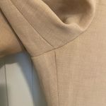 Kasper NWOT  women’s tan flat front polyester straight‎ leg dress pants size 10 Photo 2