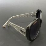 Michael Kors MICHAEL  Carolina Black Cat-eye Oval Oversized Women’s Sunglasses Photo 14