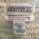 Vintage White SideEffects Cardigan White Size L Photo 3