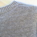 Lucky Brand  Small Grey pullover mixed animal print sweater crewneck NW-Defect Photo 8