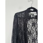 White Stag  Women's Vintage Lace Whimsigoth Victorian High Neck Open‎ Blouse Sz S Photo 1