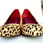 Johnston & Murphy Leopard Calf Hair Pony Hair Wedges size 6.5 like New Photo 2