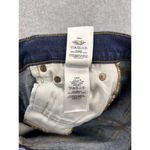 Ralph Lauren POLO  Blue Denim Jeans Distressed Size 26 Tompkins Skinny Crop Photo 4