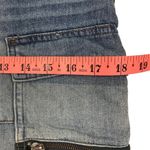 Free People Mini Denim Skirt Sz 28 Blue Cargo Grunge Boho Mean Girl Cowgirl Y2K Photo 13