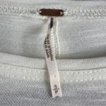 Free People Off White Lace Sleeves T-Shirt Size S Photo 4